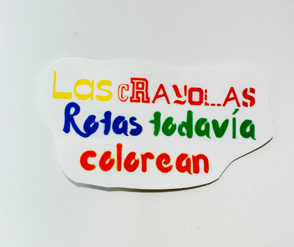 Muéstrame Set 4 stickers Vinyl