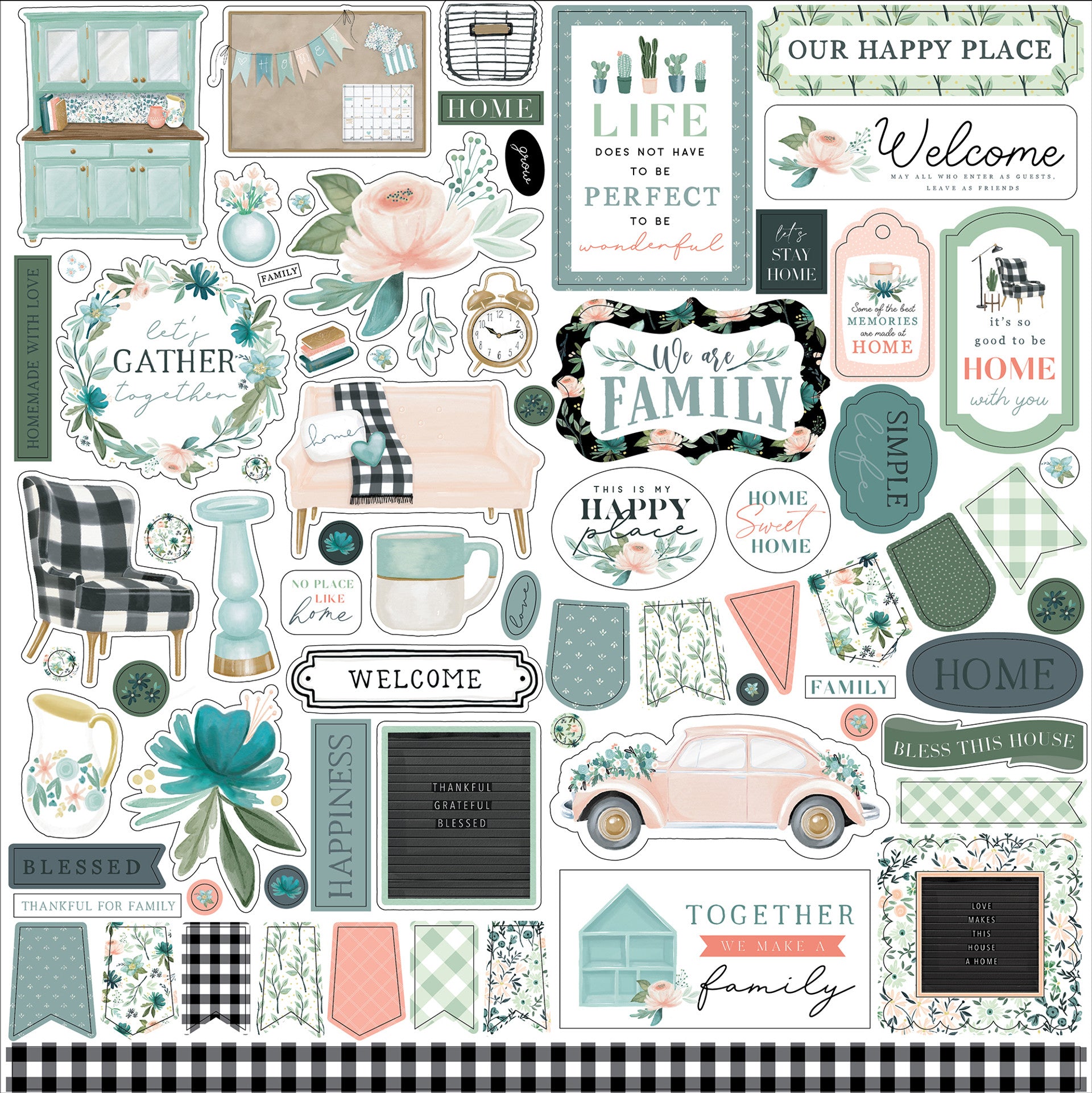Gather At Home Element Sticker