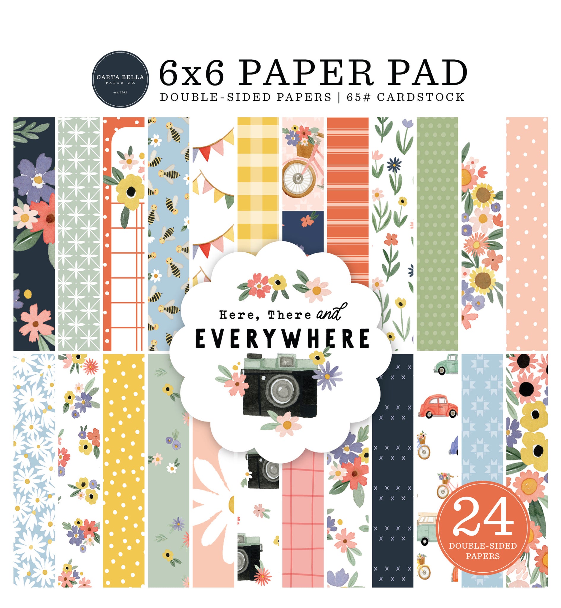 Here There and Everywhere 6x6 Paper Pad