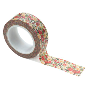 Holly Jolly Floral Washi Tape