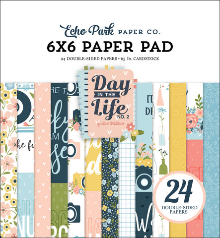 PAPER PAD 6X6 DAY IN THELIFE