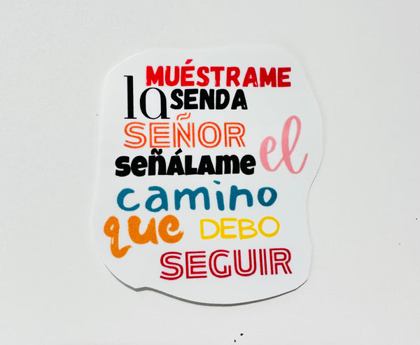 Muéstrame Set 4 stickers Vinyl