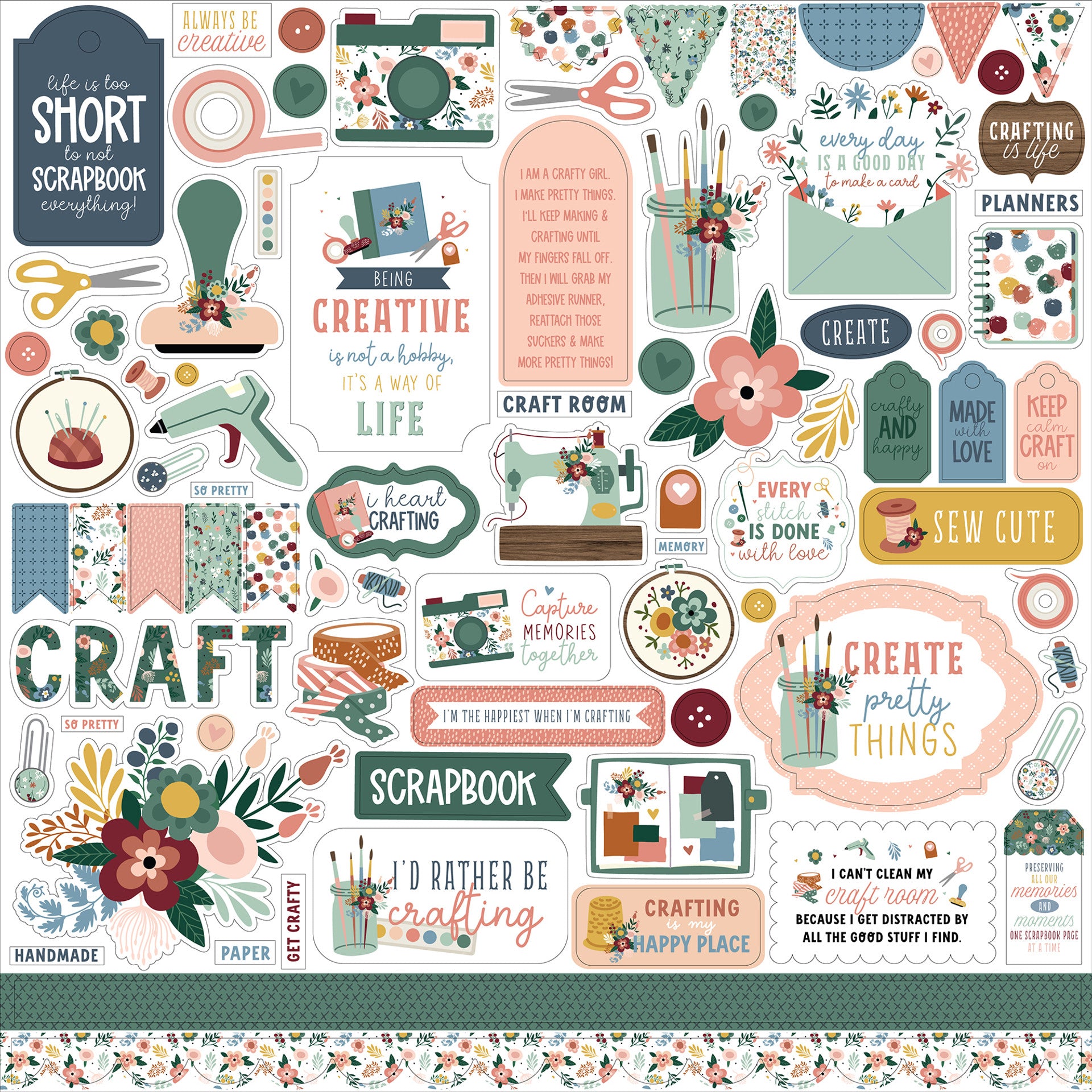 Let's Create Element Sticker