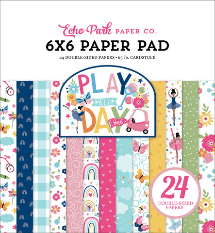 PAPER PAD 6X6 PLAY DAY