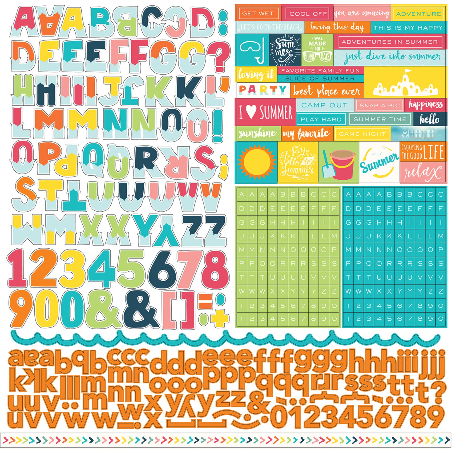 Summer Element Sticker
