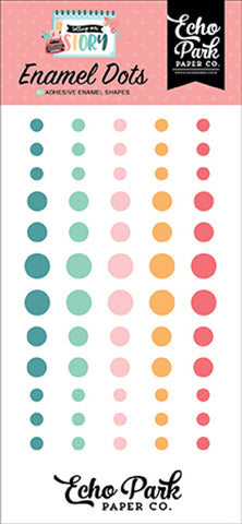 Telling Our Story Ephemera Enamel Dots