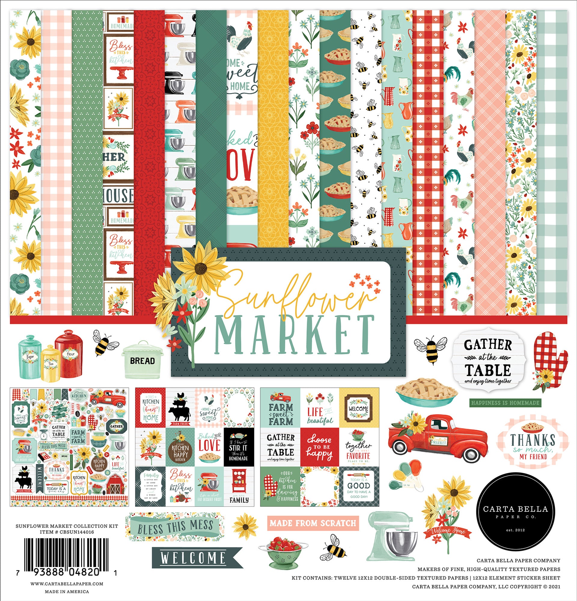 Sunflower Market Collection Kit