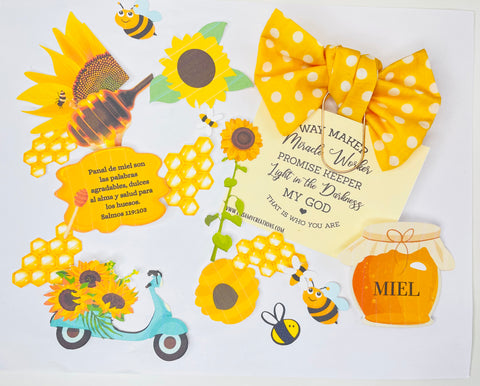 Bee Set Die Cut